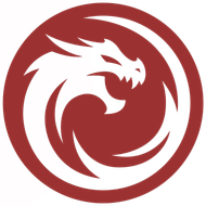 Dranzer dragon brand mark sticker