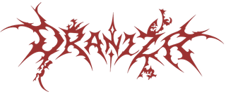 Dranzer wordmark logo sticker